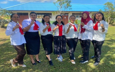 SMKS Santo Antonius Rayakan Hari Kemerdekaan Republik Indonesia ke-79 dengan Perlombaan dan Aktivitas Panggung Siswa